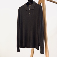 LoroPiana L.P FW早秋新品 长袖针织Polo衫,意式低调绅士单品。精选全棉精细针织面料,肌理细腻柔软,上 LoroPiana L.P FW早秋新品 长袖针织Polo衫,意式低调绅士单品。精选全棉精细针织面料,肌理细腻柔软,上