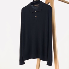 LoroPiana L.P FW早秋新品 长袖针织Polo衫,意式低调绅士单品。精选全棉精细针织面料,肌理细腻柔软,上 LoroPiana L.P FW早秋新品 长袖针织Polo衫,意式低调绅士单品。精选全棉精细针织面料,肌理细腻柔软,上
