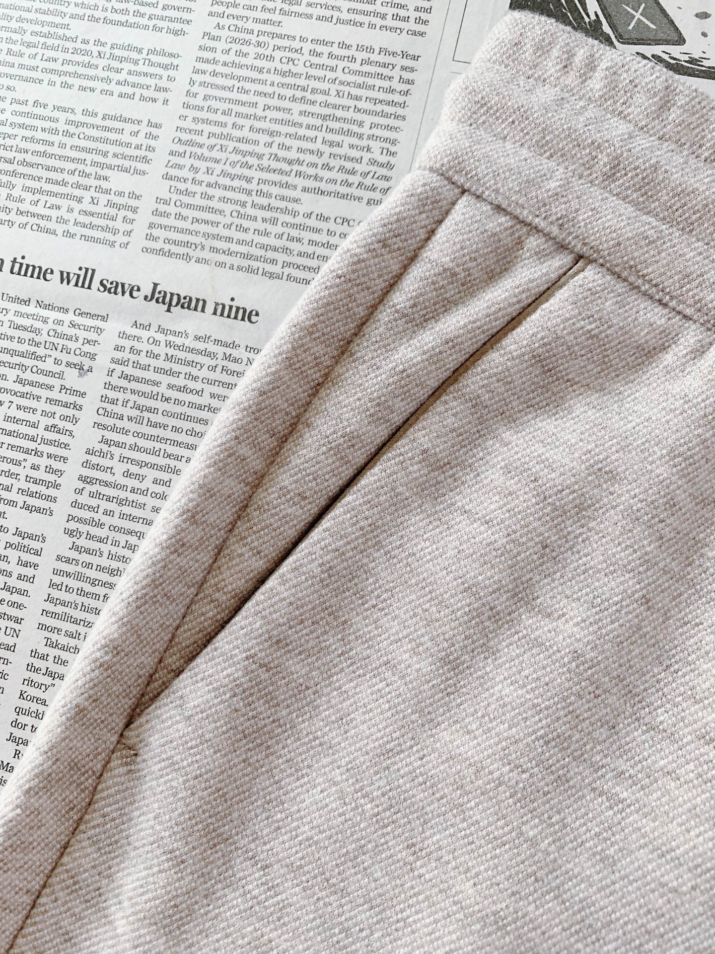 LoroPiana L.P FW早秋新品  Loro Piana重磅休闲直筒裤，意式轻奢的质感体现！精选高端混纺针织料子