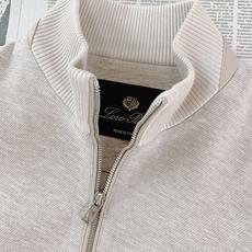 LoroPiana L.P FW早秋新品 立领拉链套装🥼精选棉与天丝混纺面料,肌理细腻柔和,触感温润亲肤,自带低调哑光质 LoroPiana L.P FW早秋新品 立领拉链套装🥼精选棉与天丝混纺面料,肌理细腻柔和,触感温润亲肤,自带低调哑光质