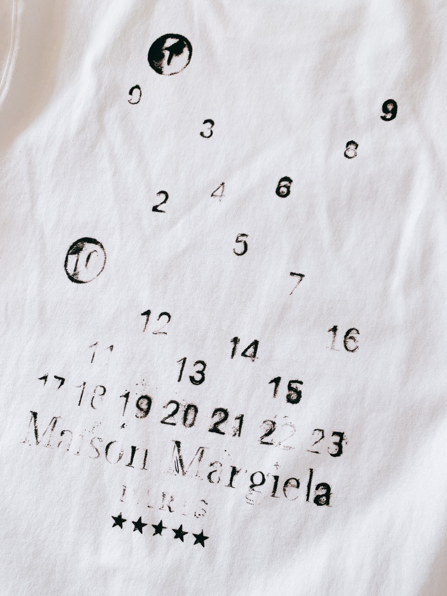 Maison Margiela MM6 马丁马吉拉 2026FW早秋新品 印花长袖打底衫🥼 重磅水洗棉,自带复古做旧质感 Maison Margiela MM6 马丁马吉拉 2026FW早秋新品 印花长袖打底衫🥼 重磅水洗棉,自带复古做旧质感