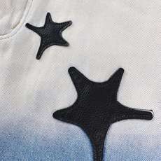 Chrome Hearts 克罗心 2026FW早秋新品 星星皮标牛仔五分短裤🩳 重磅牛仔+渐变水洗,双色可选!真皮五 Chrome Hearts 克罗心 2026FW早秋新品 星星皮标牛仔五分短裤🩳 重磅牛仔+渐变水洗,双色可选!真皮五