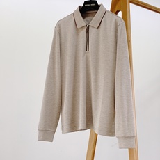 Berluti 伯鲁蒂 2026FW秋冬新品 半拉链长袖Polo,男士衣柜里的高阶刚需单品。 甄选高定混纺针织料子,上 Berluti 伯鲁蒂 2026FW秋冬新品 半拉链长袖Polo,男士衣柜里的高阶刚需单品。 甄选高定混纺针织料子,上