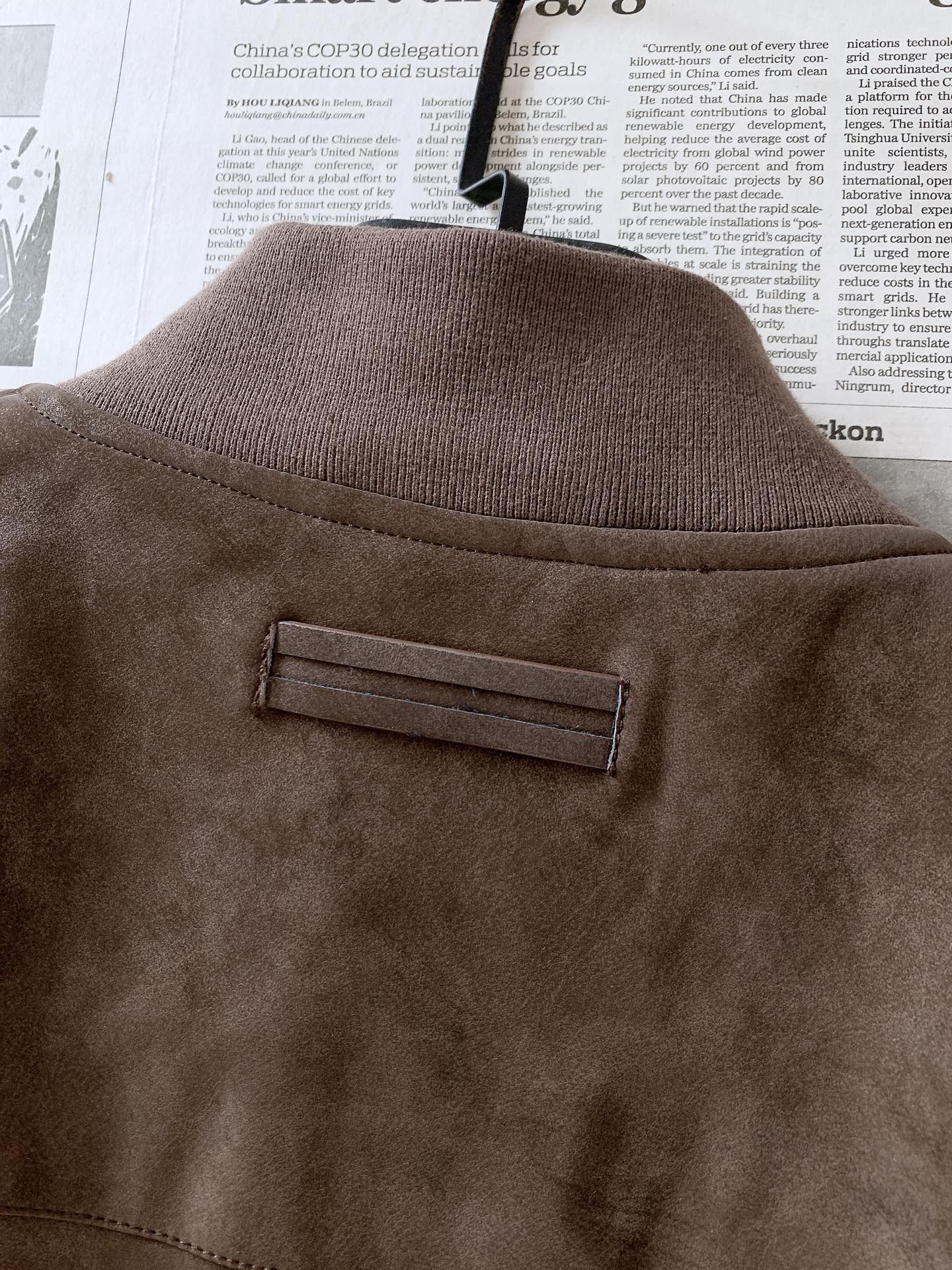 Ermenegildo Zegna 杰尼亚 2026FW早秋新品  仿麂皮棒球夹克🥼甄选高品质仿麂皮面料，自带细腻柔和的