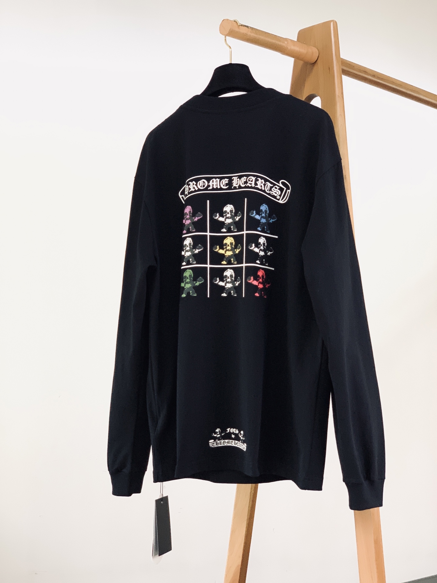 Chrome Hearts克罗心 2026FW早秋新品 FOTI九宫格骷髅长袖打底衫🥼 重磅精梳棉,厚实垂感好。左胸FO Chrome Hearts克罗心 2026FW早秋新品 FOTI九宫格骷髅长袖打底衫🥼 重磅精梳棉,厚实垂感好。左胸FO