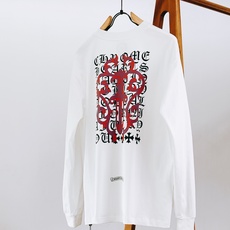 Chrome Hearts 克罗心 2026FW早秋新品 长袖印花打底T恤🥼高克重纯棉料子,拿到手就能感受到扎实质感, Chrome Hearts 克罗心 2026FW早秋新品 长袖印花打底T恤🥼高克重纯棉料子,拿到手就能感受到扎实质感,
