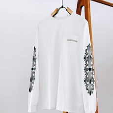 Chrome Hearts 克罗心 2026FW早秋新品 长袖印花打底T恤🥼高克重纯棉料子,拿到手就能感受到扎实质感, Chrome Hearts 克罗心 2026FW早秋新品 长袖印花打底T恤🥼高克重纯棉料子,拿到手就能感受到扎实质感,
