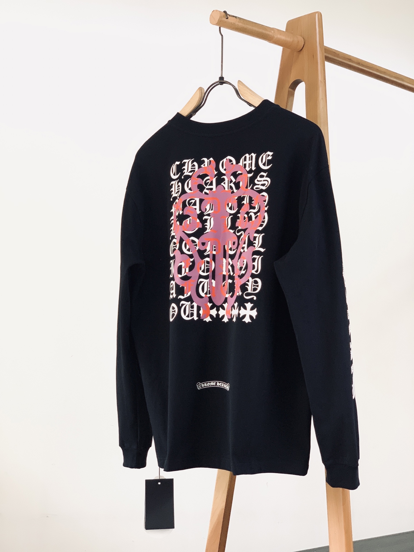 Chrome Hearts 克罗心 2026FW早秋新品 长袖印花打底T恤🥼高克重纯棉料子,拿到手就能感受到扎实质感, Chrome Hearts 克罗心 2026FW早秋新品 长袖印花打底T恤🥼高克重纯棉料子,拿到手就能感受到扎实质感,