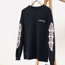 Chrome Hearts 克罗心 2026FW早秋新品 长袖印花打底T恤🥼高克重纯棉料子,拿到手就能感受到扎实质感, Chrome Hearts 克罗心 2026FW早秋新品 长袖印花打底T恤🥼高克重纯棉料子,拿到手就能感受到扎实质感,