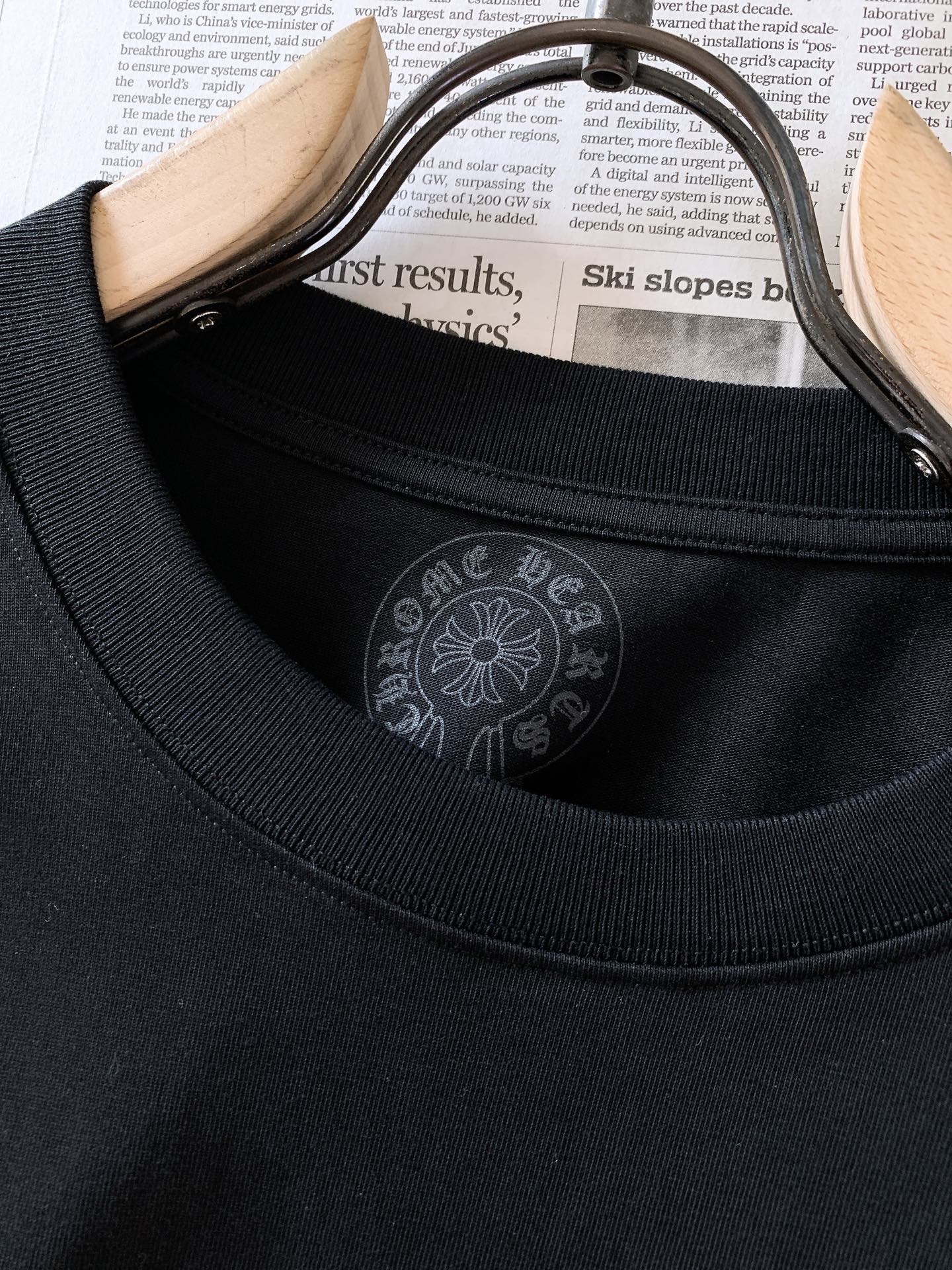 Chrome Hearts 克罗心 2026FW早秋新品 长袖印花打底T恤🥼高克重纯棉料子,拿到手就能感受到扎实质感, Chrome Hearts 克罗心 2026FW早秋新品 长袖印花打底T恤🥼高克重纯棉料子,拿到手就能感受到扎实质感,