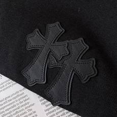 Chrome Hearts 克罗心 2026FW早秋新品 十字架皮标短袖T恤👕 重磅高克重纯棉料子,上手就能感受到厚实 Chrome Hearts 克罗心 2026FW早秋新品 十字架皮标短袖T恤👕 重磅高克重纯棉料子,上手就能感受到厚实