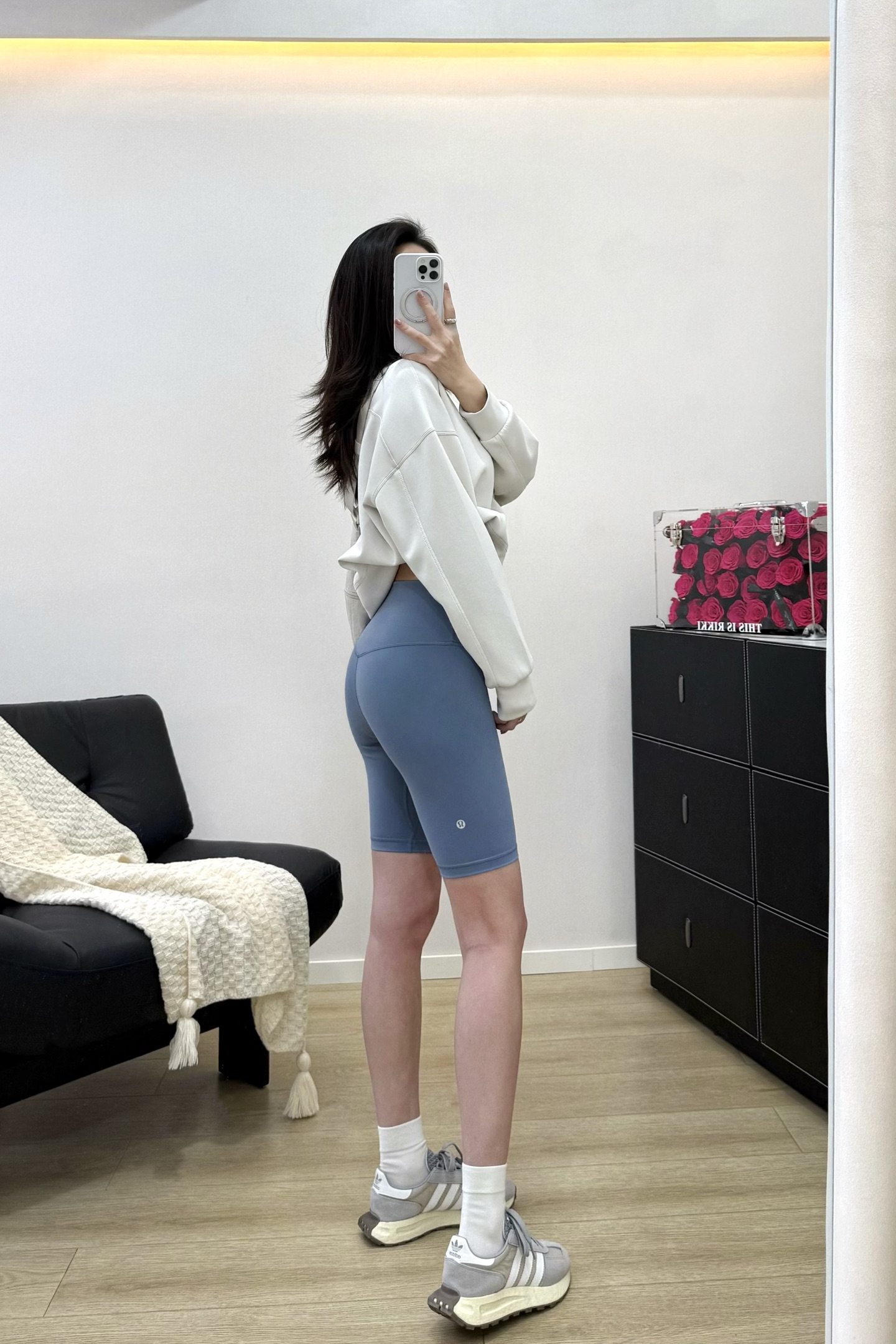 Lululemon Align shorts yoga blue