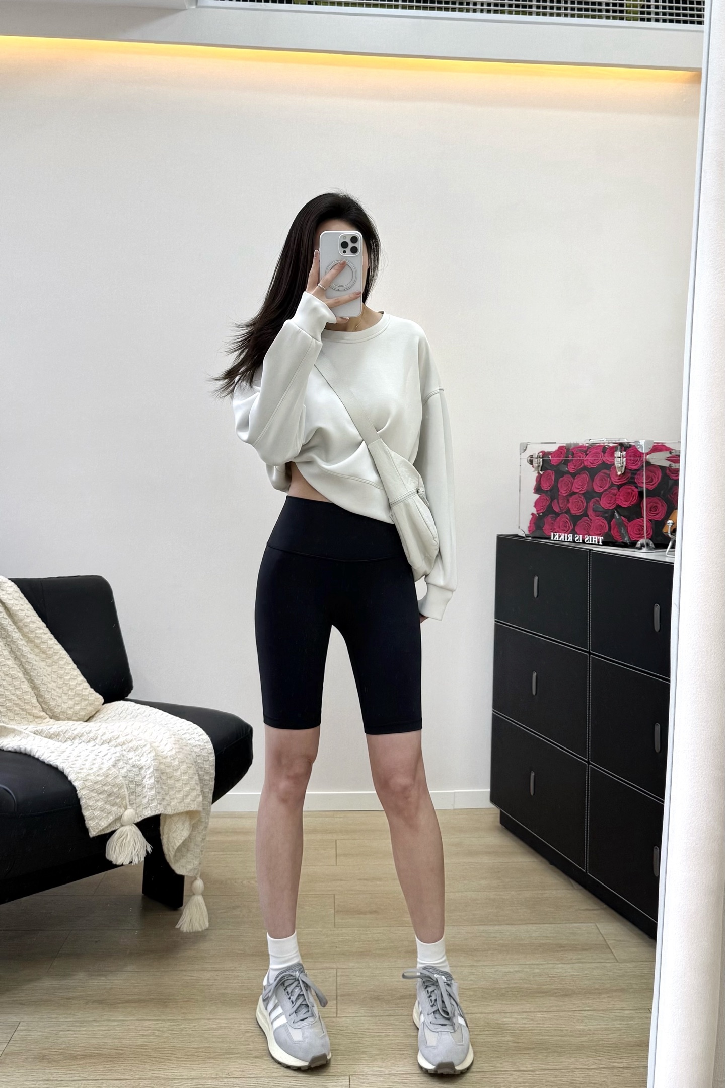 Lululemon shorts training black yoga