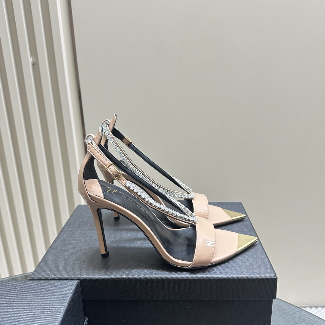 Italian Leather Giuseppe Zanotti GZ24S Sneakers with Korean Imported Cattle Skin - 图片 5
