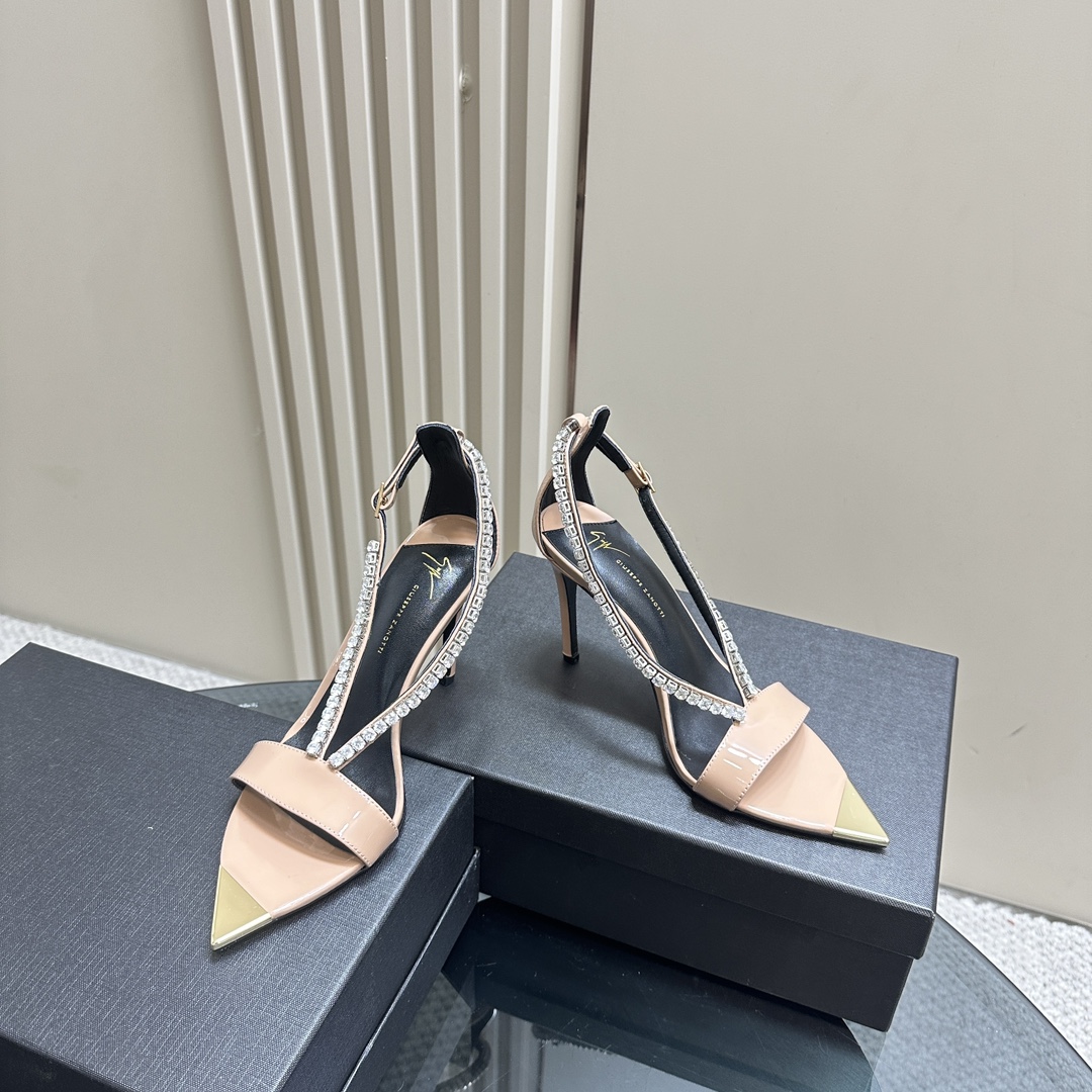 Italian Leather Giuseppe Zanotti GZ24S Sneakers with Korean Imported Cattle Skin - 图片 3