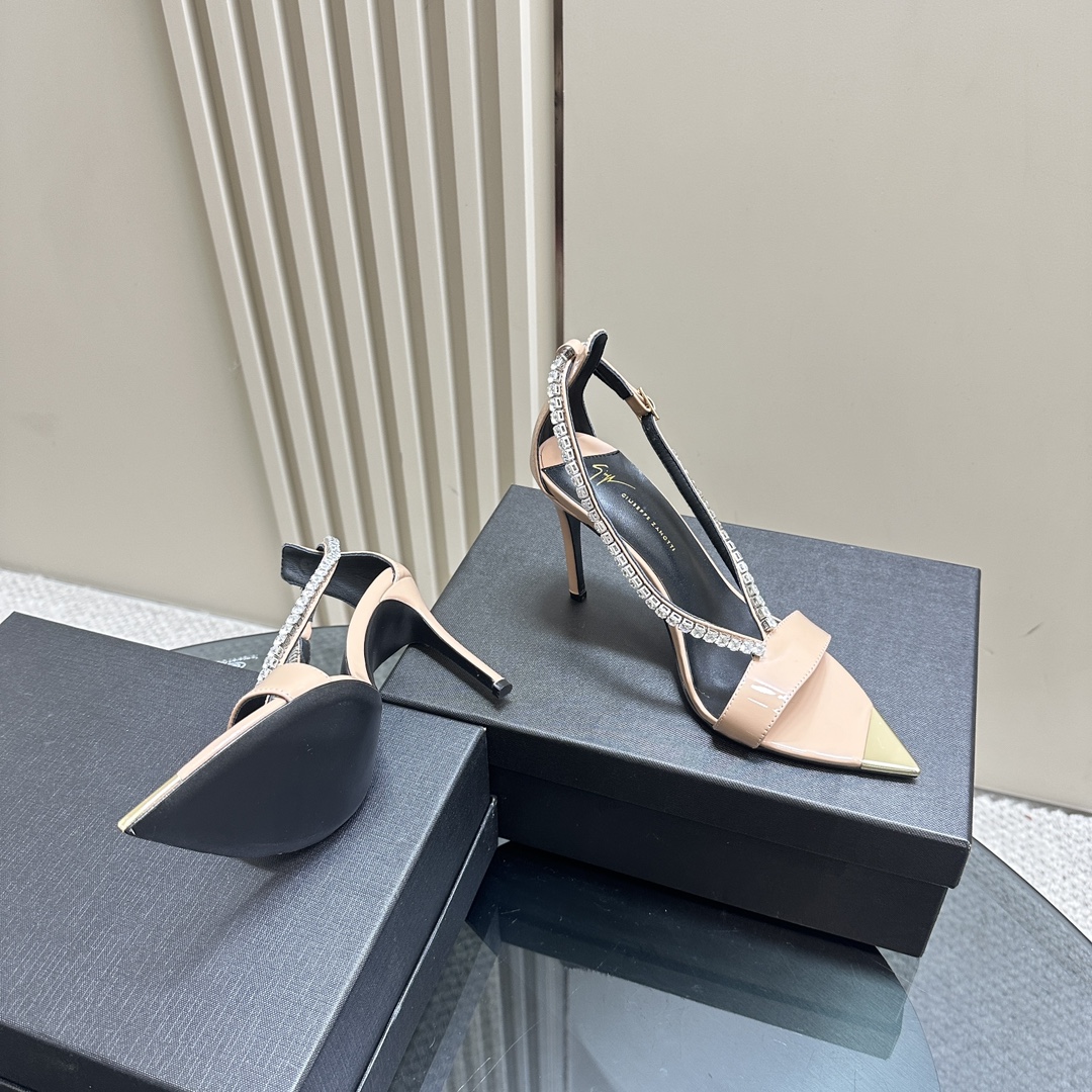 Italian Leather Giuseppe Zanotti GZ24S Sneakers with Korean Imported Cattle Skin - 图片 4