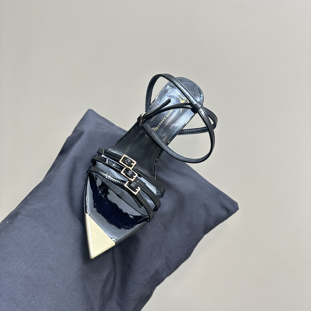 Italian Leather Giuseppe Zanotti GZ24S Sneakers with Korean Cattle Skin Insole - 图片 8