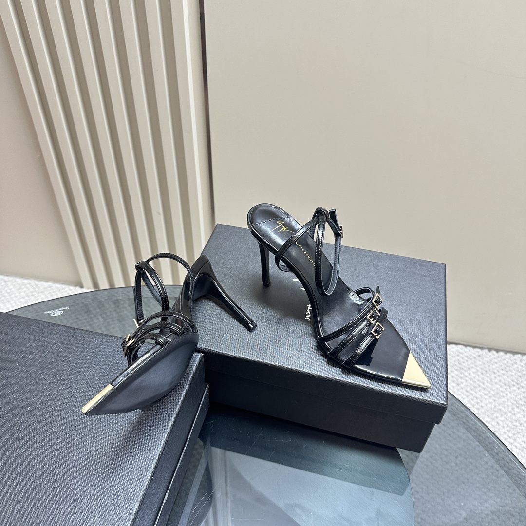 Italian Leather Giuseppe Zanotti GZ24S Sneakers with Korean Cattle Skin Insole - 图片 4