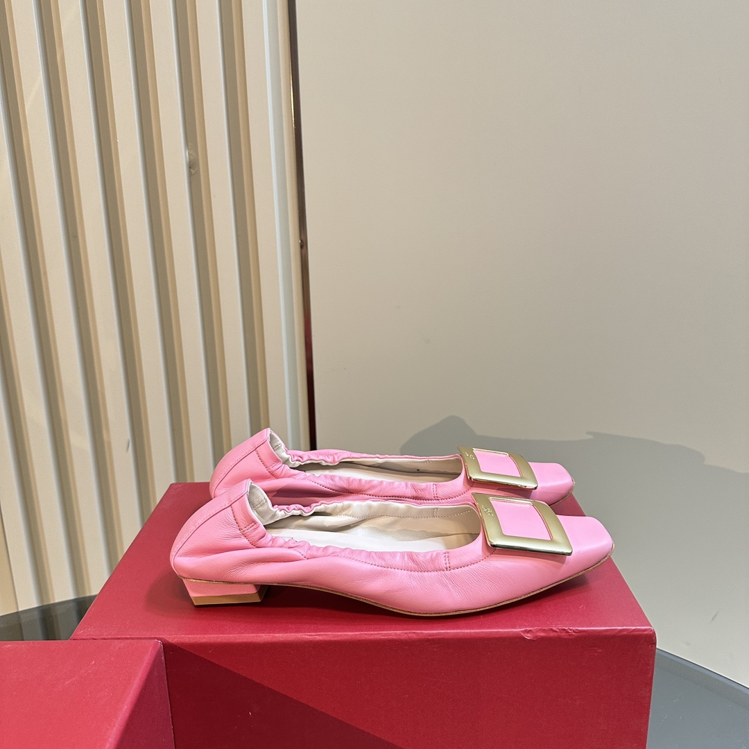 Roger Vivie RV Ballet Shoes: Sheepskin Comfort, Italian Craftsmanship, Luxurious Style - 图片 5