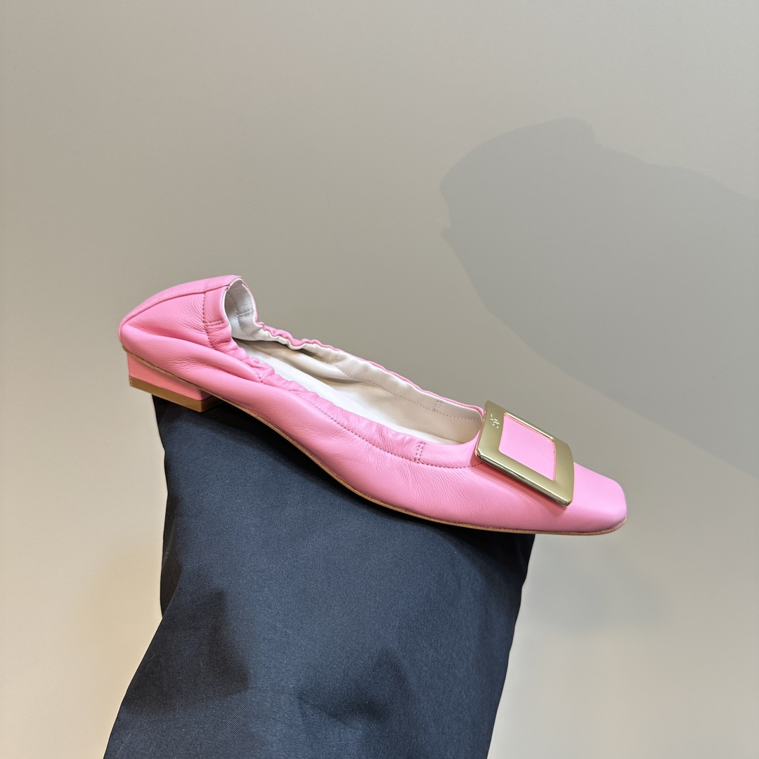 Roger Vivie RV Ballet Shoes: Sheepskin Comfort, Italian Craftsmanship, Luxurious Style - 图片 7