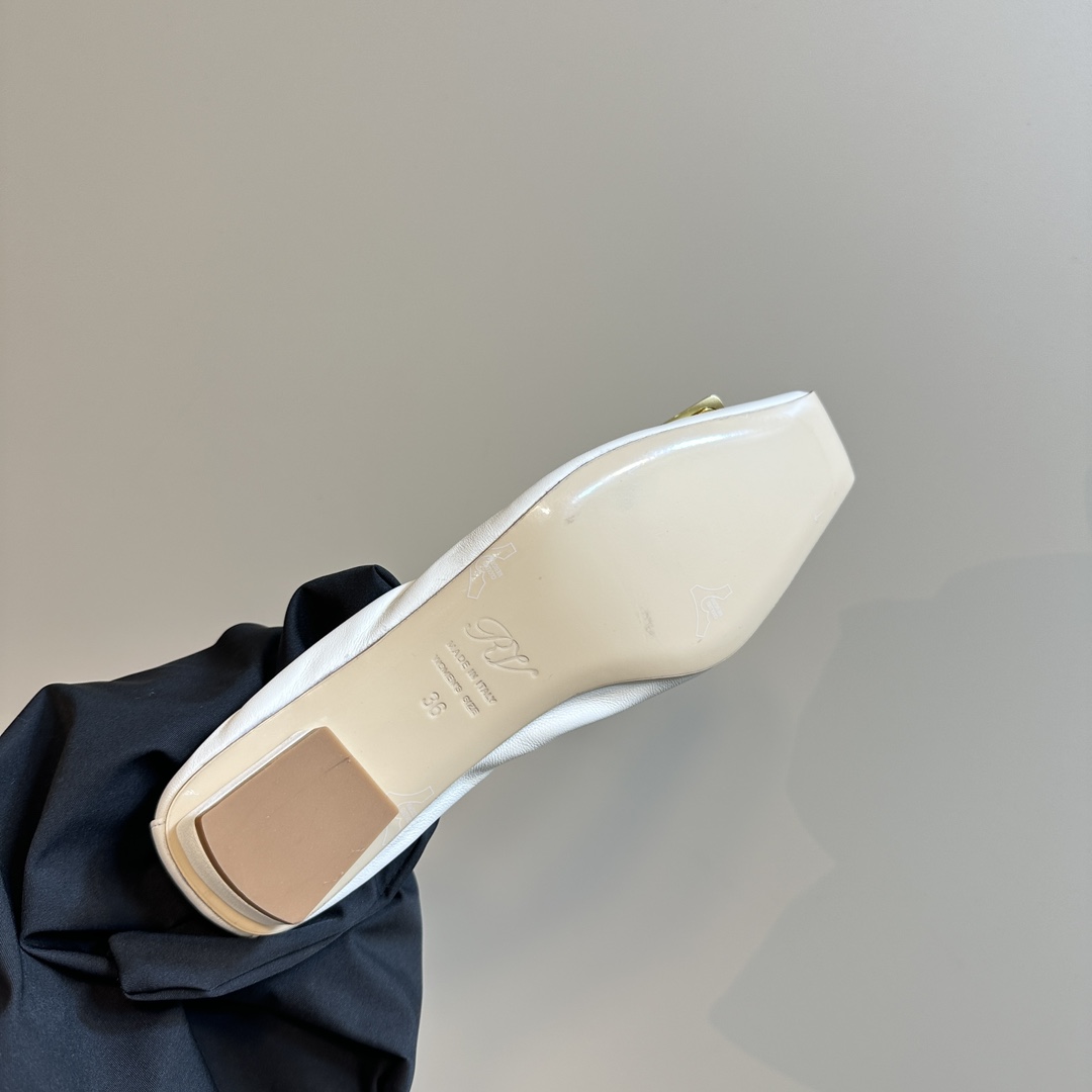 Luxury RV Ballet Shoes: Soft Sheepskin, Lightweight, Imported Materials - 图片 9
