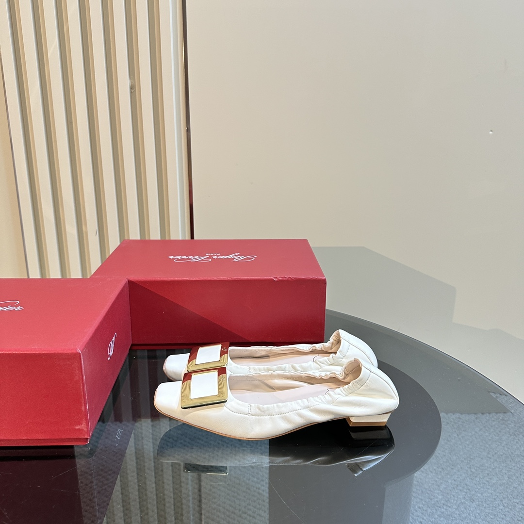 Luxury RV Ballet Shoes: Soft Sheepskin, Lightweight, Imported Materials