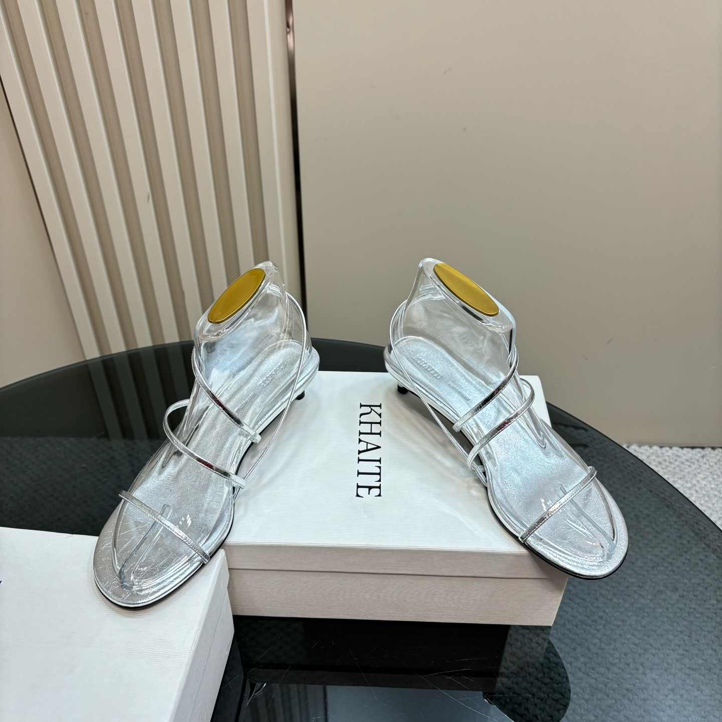 KHAITE25 Spring/Summer Treasure Slippers: Luxe Imported Leather, Multiple Colors, Limited Edition - 图片 3