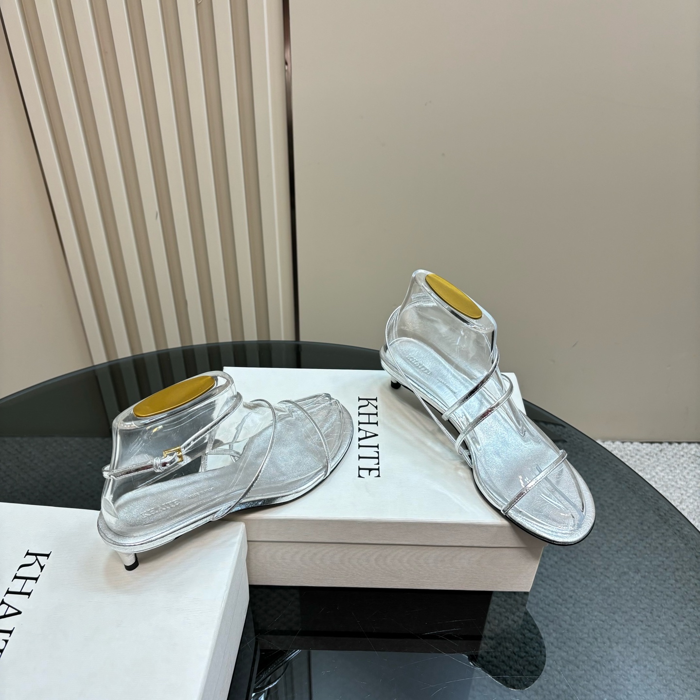 KHAITE25 Spring/Summer Treasure Slippers: Luxe Imported Leather, Multiple Colors, Limited Edition - 图片 6