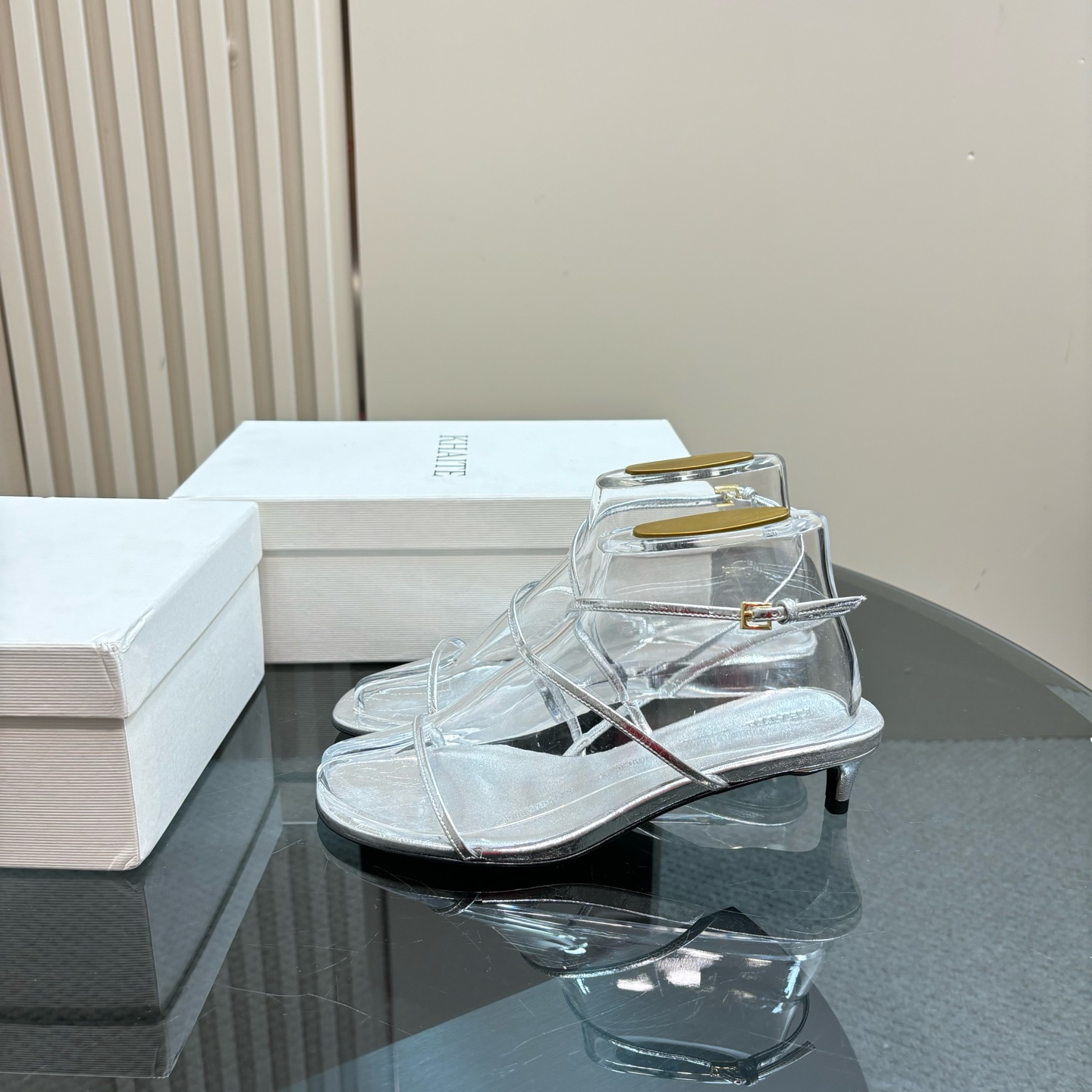 KHAITE25 Spring/Summer Treasure Slippers: Luxe Imported Leather, Multiple Colors, Limited Edition