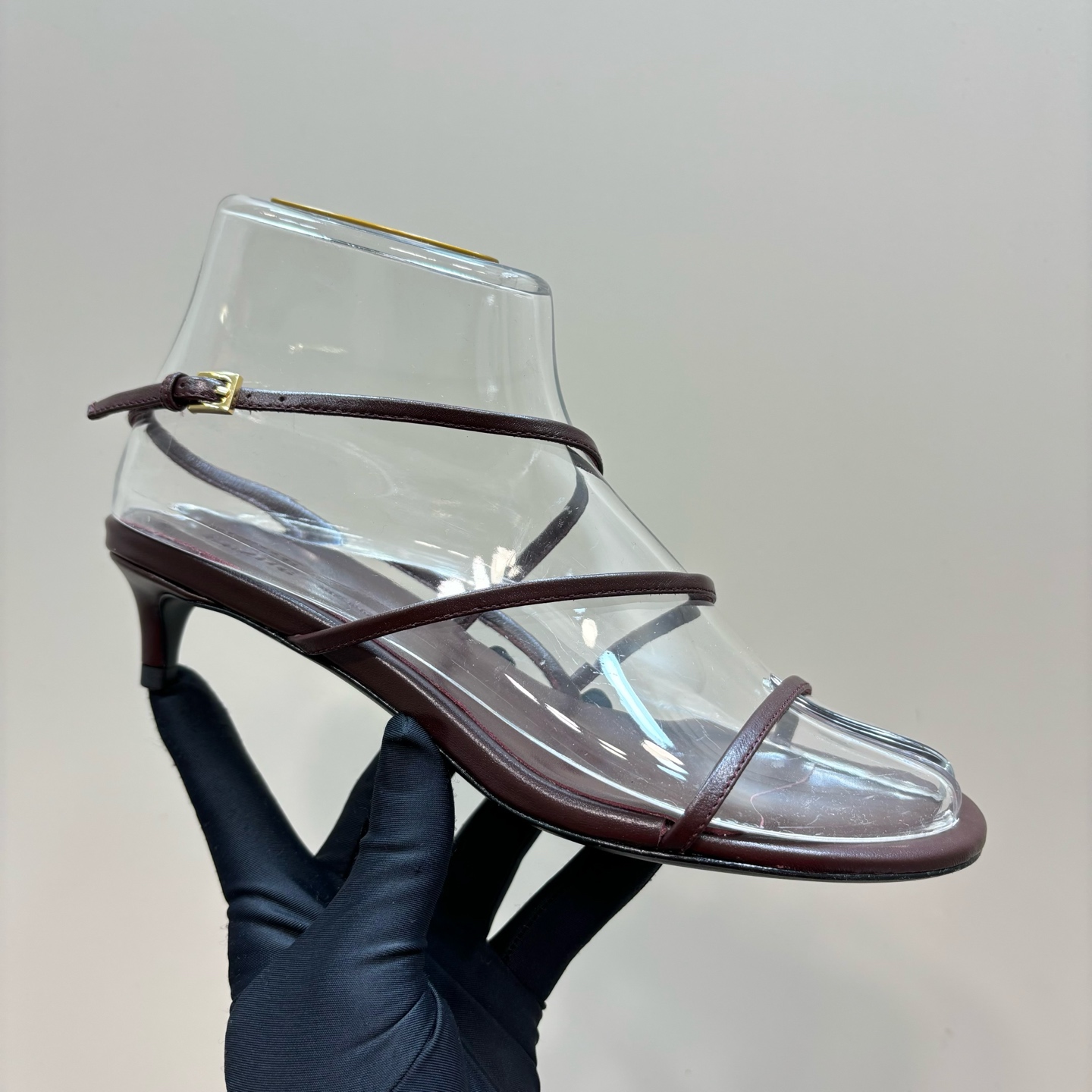 KHAITE25 Spring/Summer Treasure Slippers: Imported Calf Skin, Red/Black/Silver/Snake, Size 35-39 - 图片 7