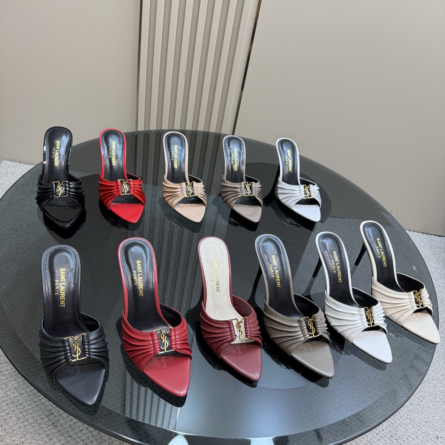 NO:164345,Eleven colors #, half-drag high heels19860909十一个色#,半拖高跟鞋,high heels,Women's Shoes