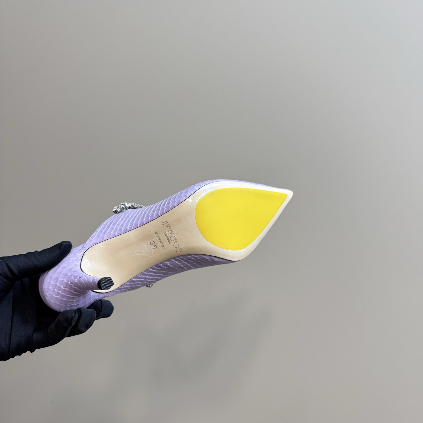 Jimmy Choo Diamond Chain Pointed Toe High Heel Mules in Lilac Snake Print 10 i1742382781918 7466 0 8