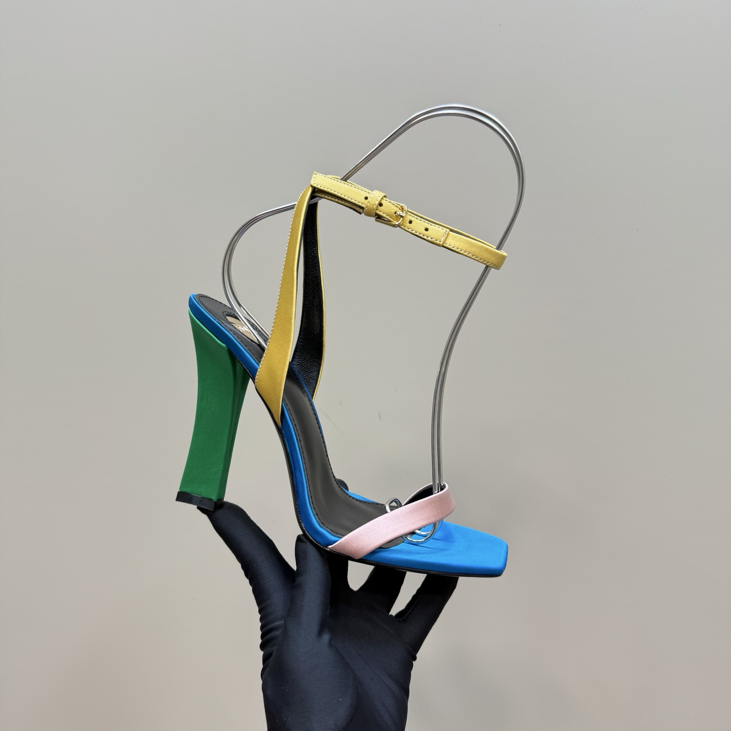 Saint Laurent 2025 Spring/Summer High Heel Sandals - Elegant and Chic