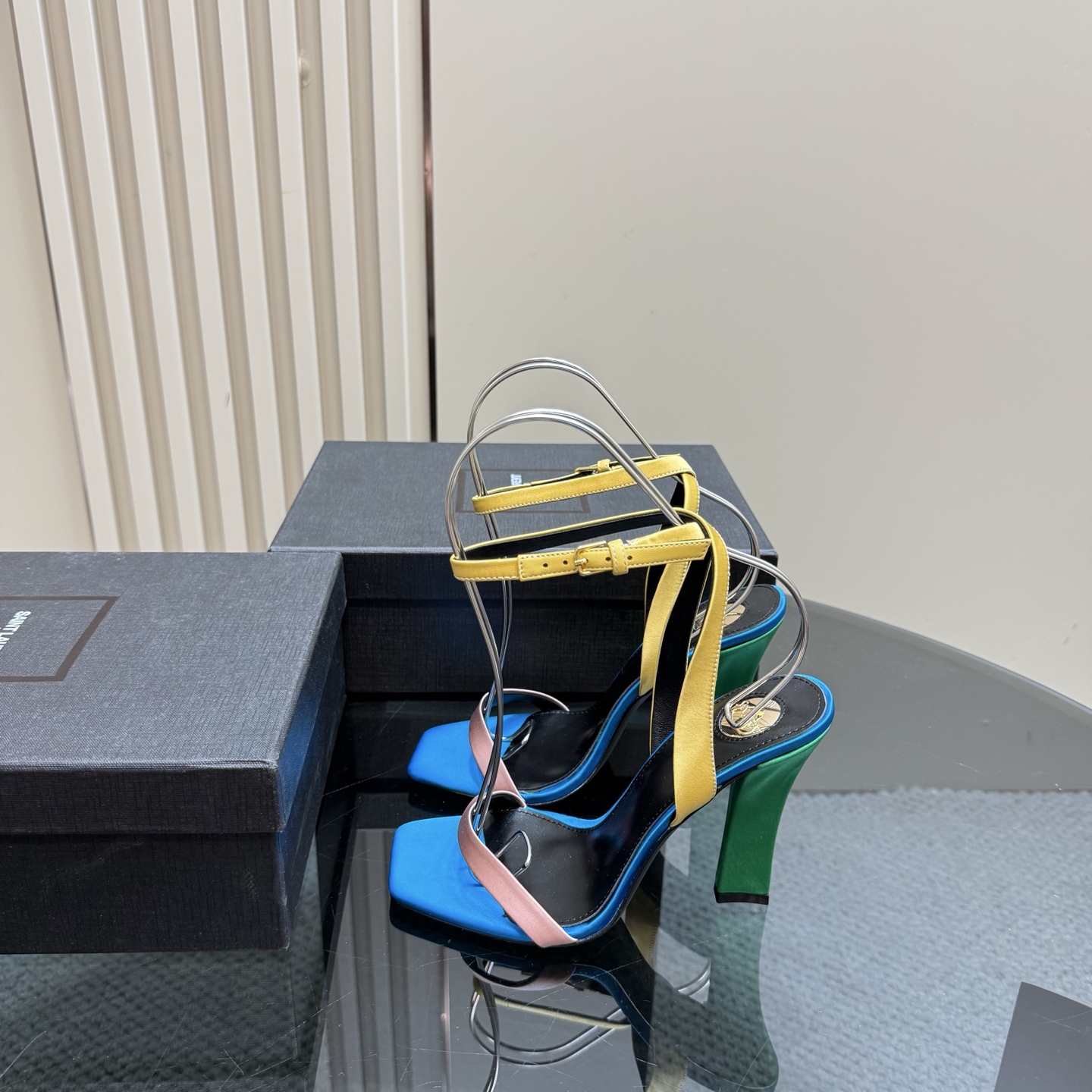 Saint Laurent 2025 Spring/Summer High Heel Sandals - Elegant and Chic 3 i1742756456701 3983 0 0