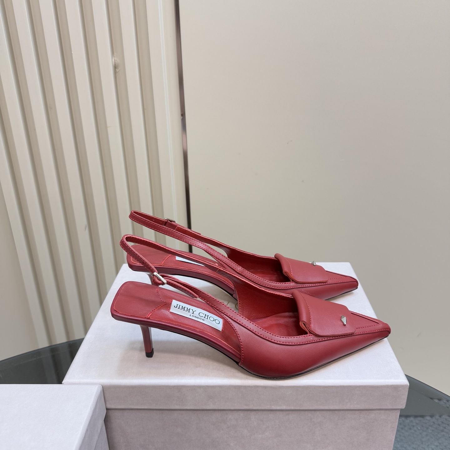 Jimmy Choo Slingback Heels: Elegant Leather Pointed Toe Pumps for Women 9 i1743367332382 4980 0 3