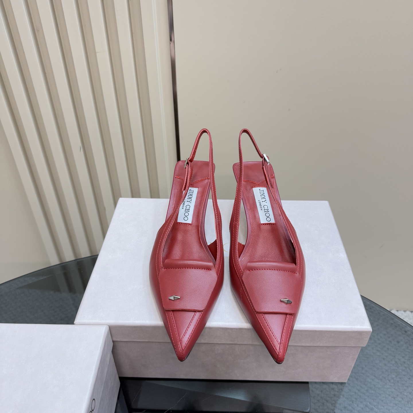 Jimmy Choo Slingback Heels: Elegant Leather Pointed Toe Pumps for Women 4 i1743367334182 8505 0 1