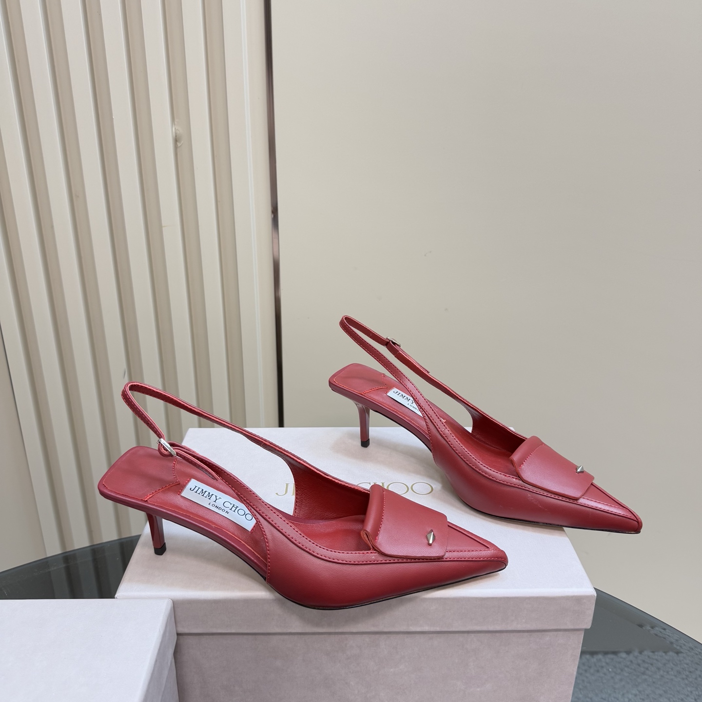 Jimmy Choo Slingback Heels: Elegant Leather Pointed Toe Pumps for Women 5 i1743367334220 2024 0 6