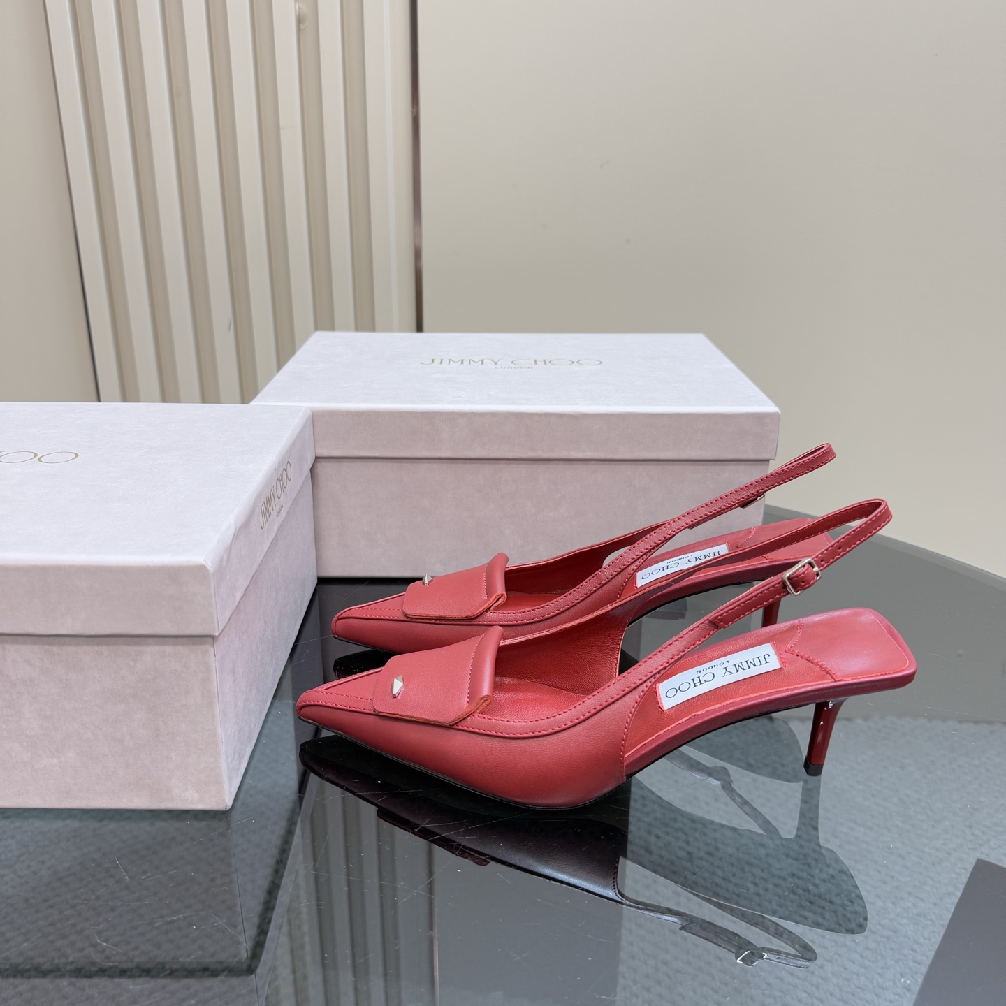 Jimmy Choo Slingback Heels: Elegant Leather Pointed Toe Pumps for Women 3 i1743367334220 5470 0 0