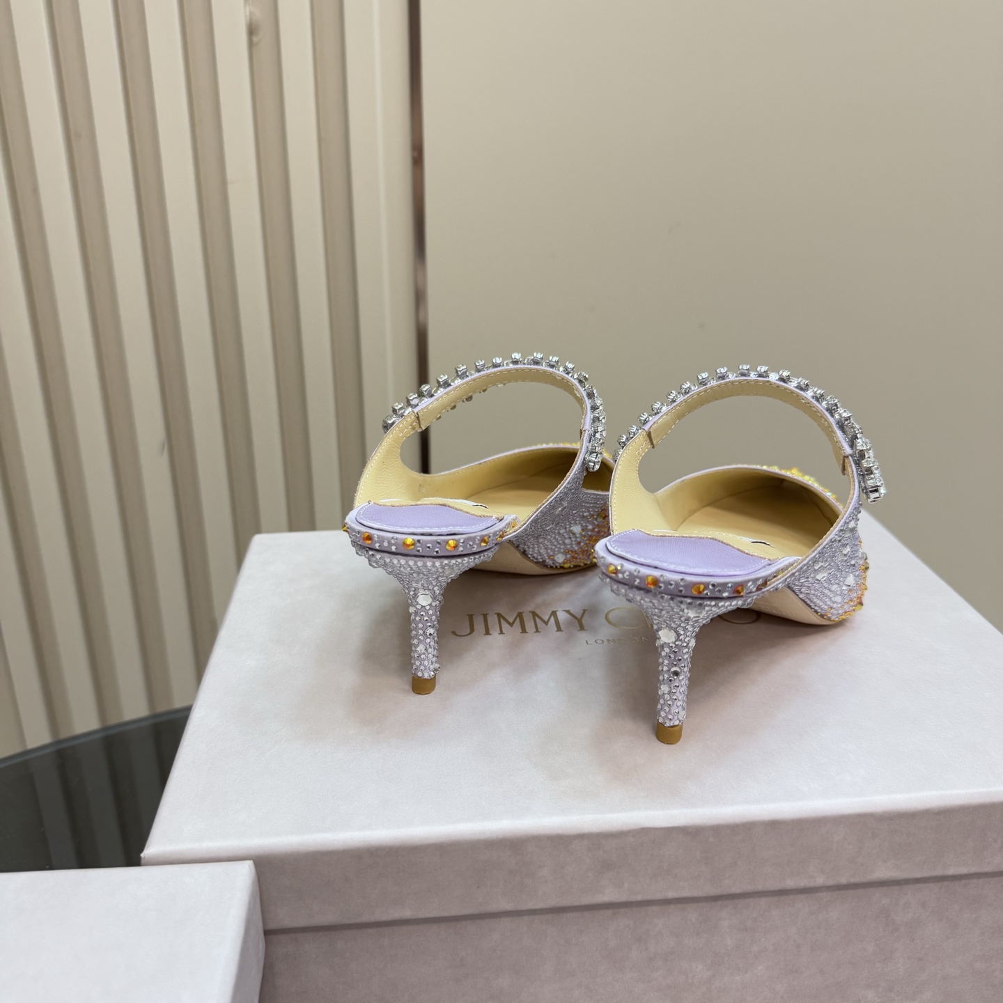 Jimmy Choo Crystal Embellished Pointed Toe Heeled Sandals, Luxury Party Shoe 7 i1743367630817 7200 0 4