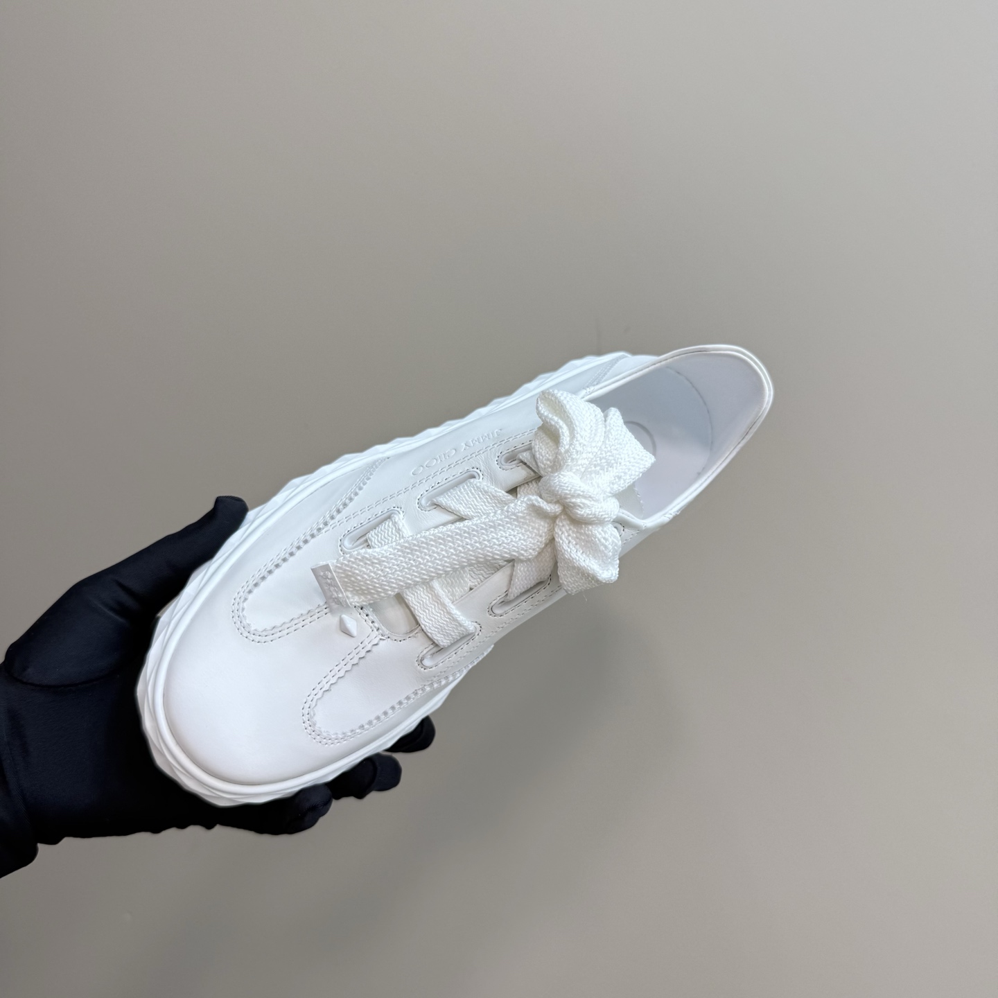 Jimmy Choo Diamond Sole Leather Sneakers - Fashionable and Comfortable 9 i1743838842962 1487 0 7