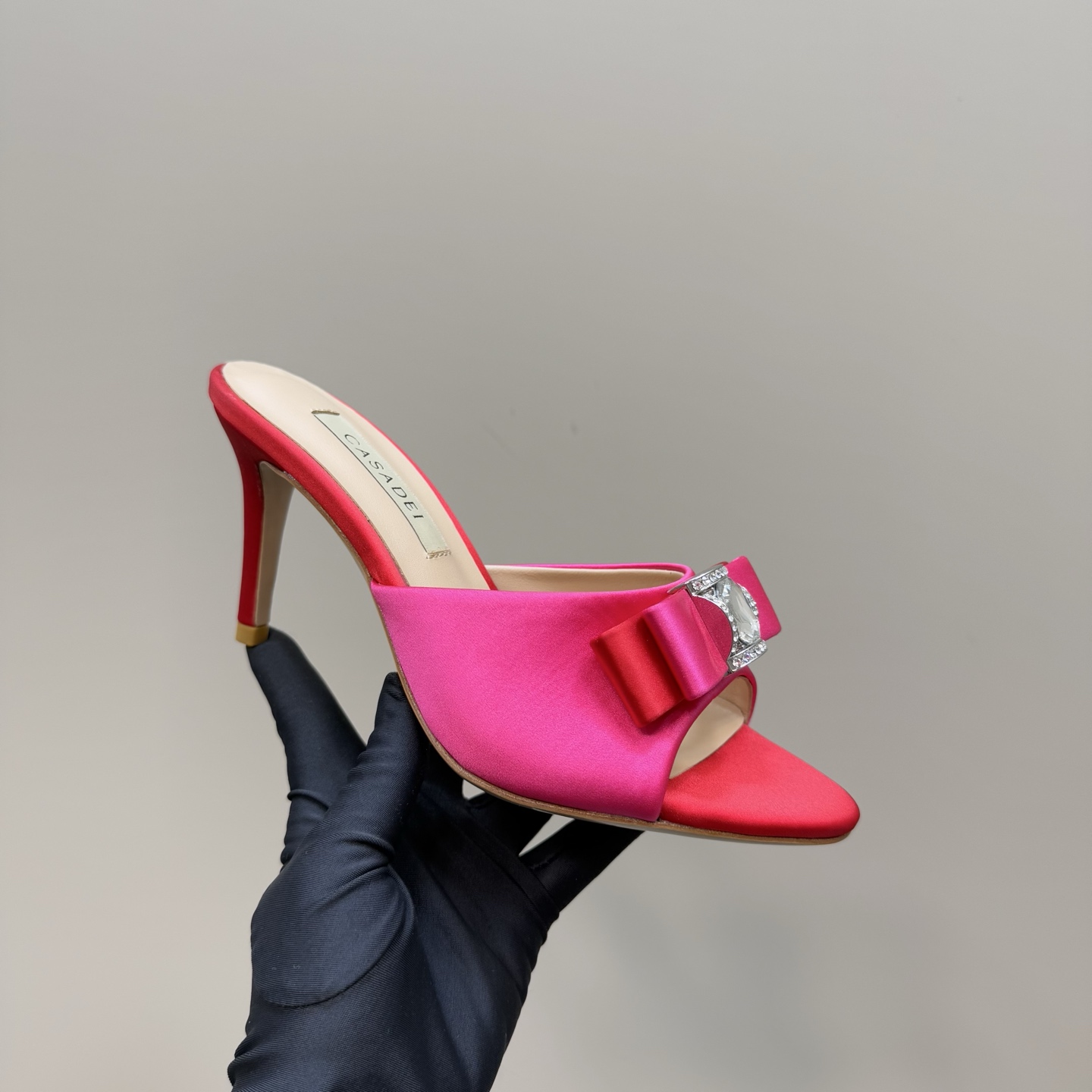 CASADEI/Cassanti 25WF Heels: High-quality, Sexy, Customized Water Drills, Imported Italian Leather - 图片 7