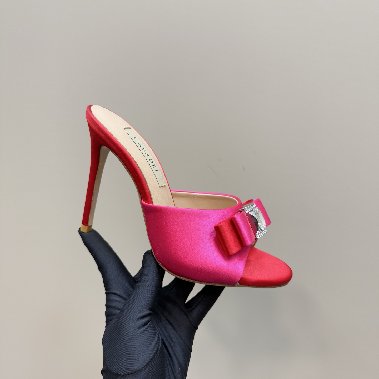Stylish CASADEI/Cassanti Heels with Water Drills and Italian Leather – Sizes 35-39 - 图片 7