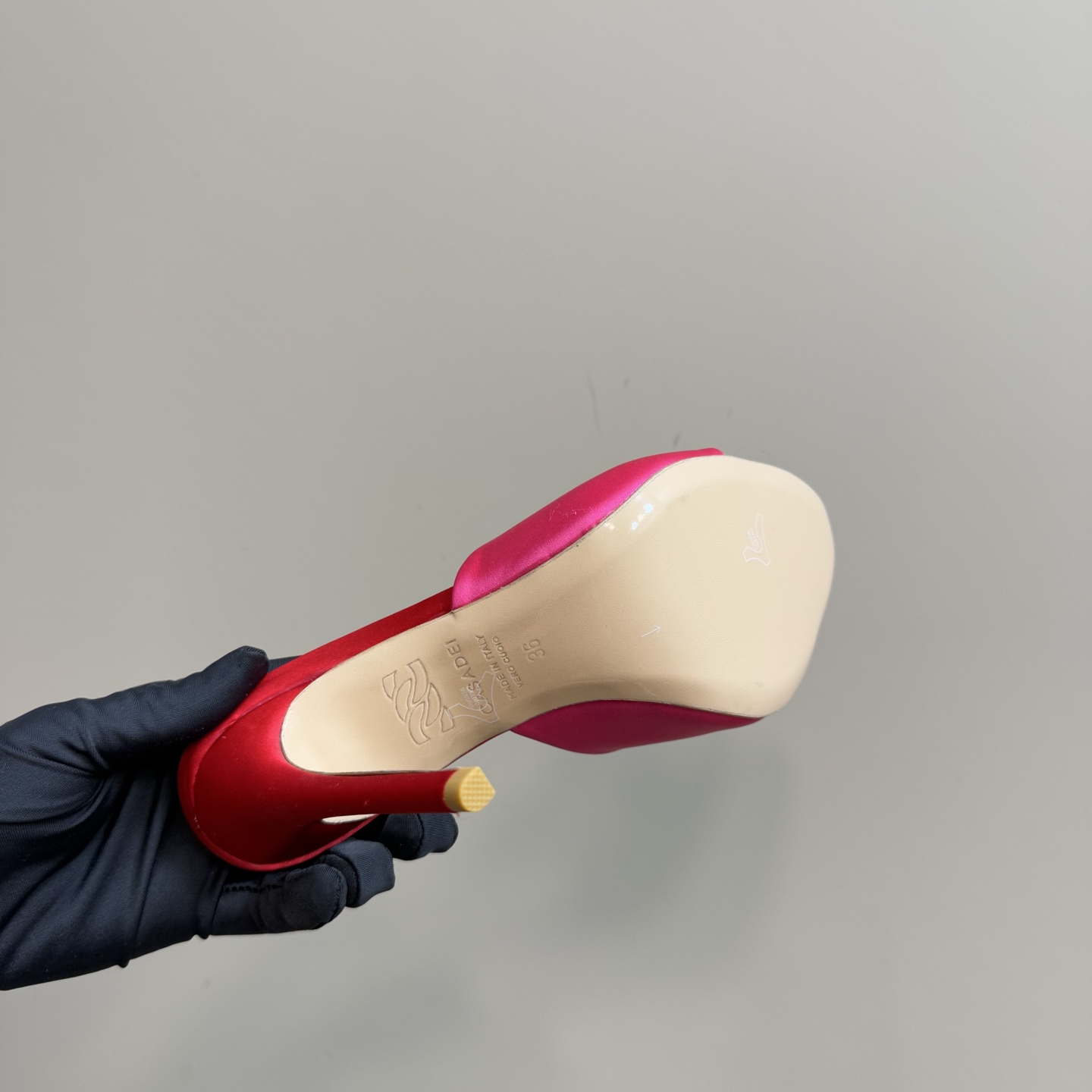 Stylish CASADEI/Cassanti Heels with Water Drills and Italian Leather – Sizes 35-39 - 图片 9