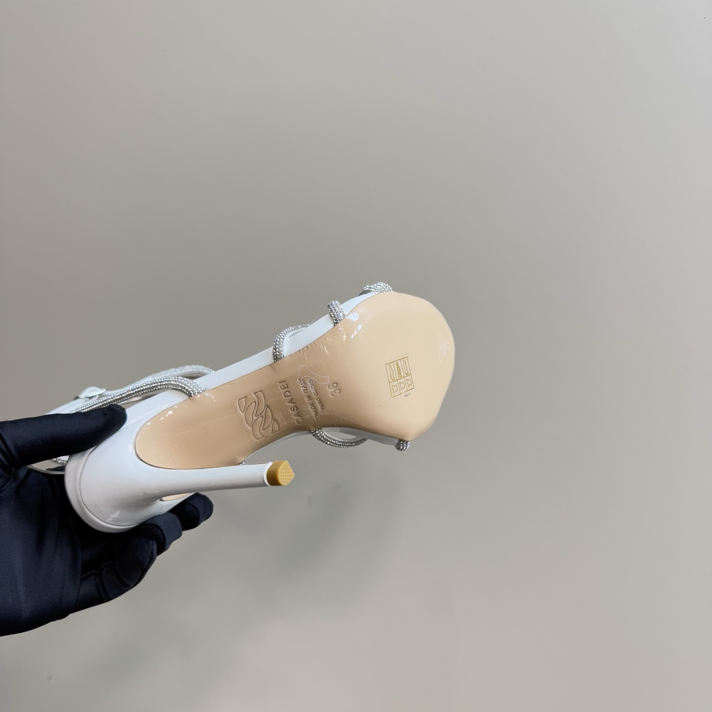 CASADEI/Cassanti 25WF Pearl Water Drills Sandals: High-Quality and Sexy Heels - 图片 9