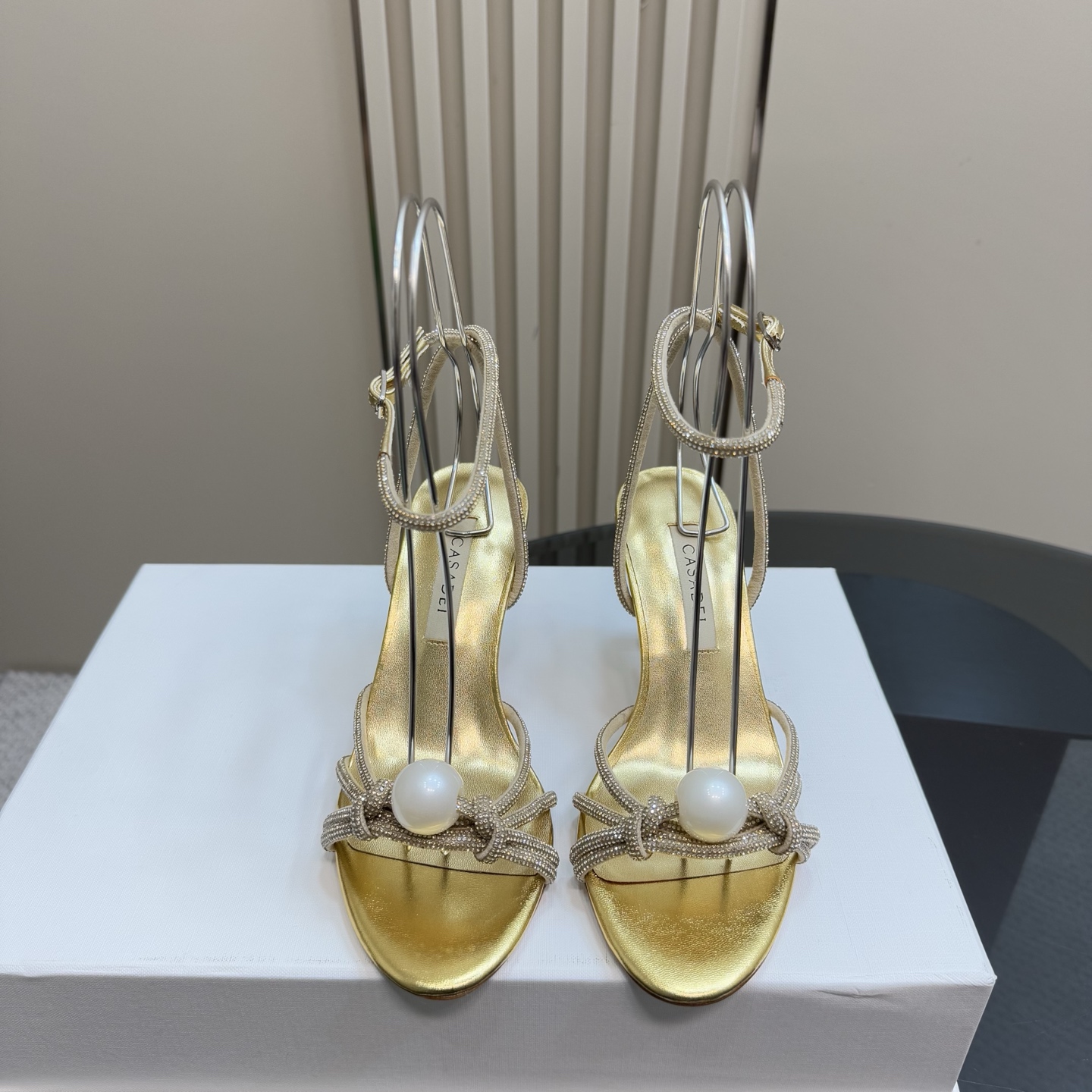 Stylish Pearl Water Drills Sandals: CASADEI/Cassanti 25WF Collection Summary - 图片 2