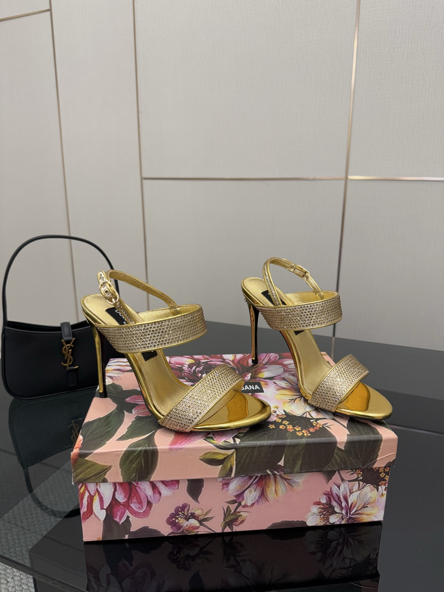 Dolce & Gabbana 25SS High Heels: Water Drill, Sheepskin Interior, 11cm, Size 35-41, $725 - 图片 1