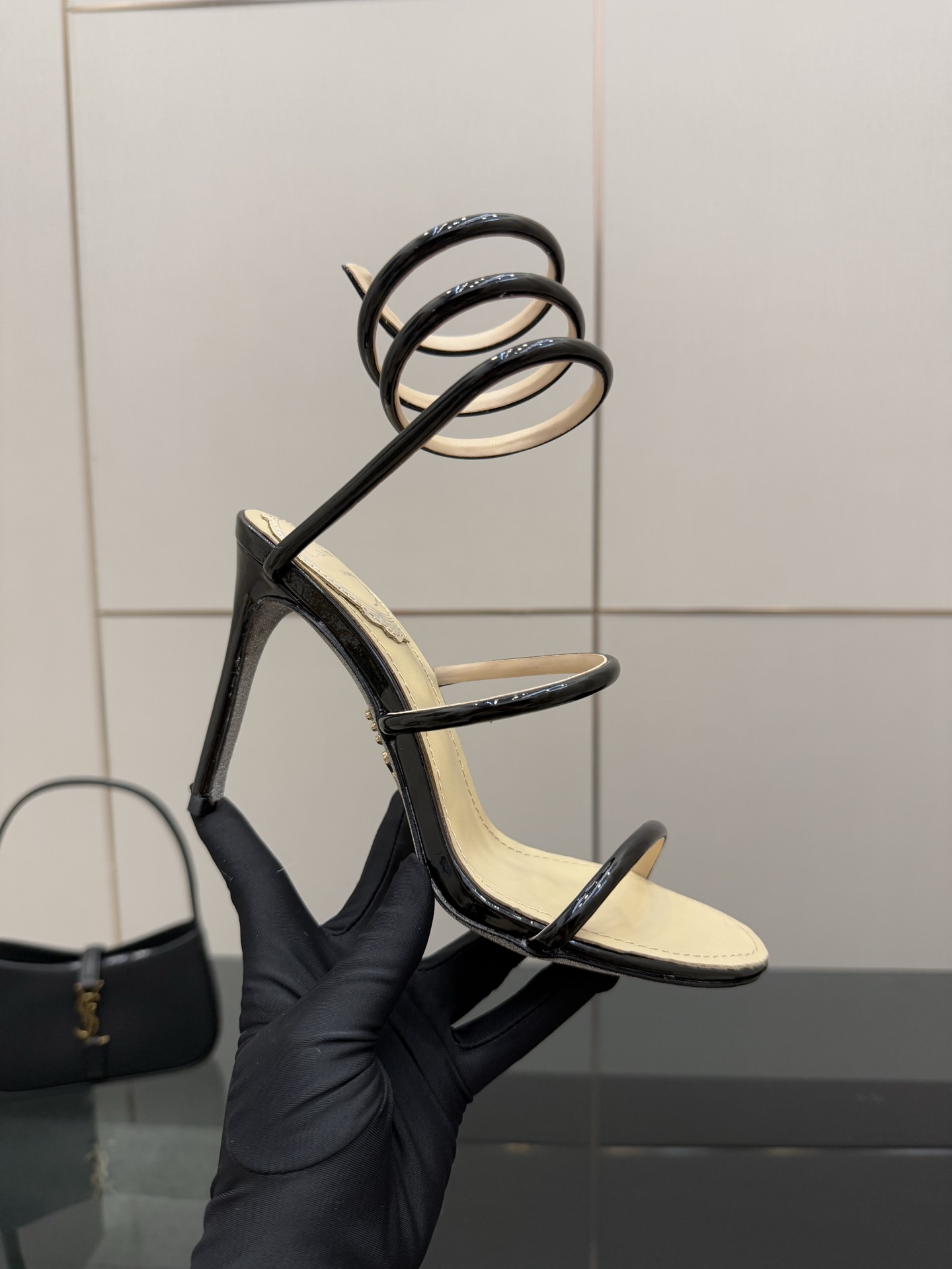 Rene Caovilla Cleo Sandal: Snake-Wrapped, High Heel and Glamorous 2 i1746816615203 5992 0 6