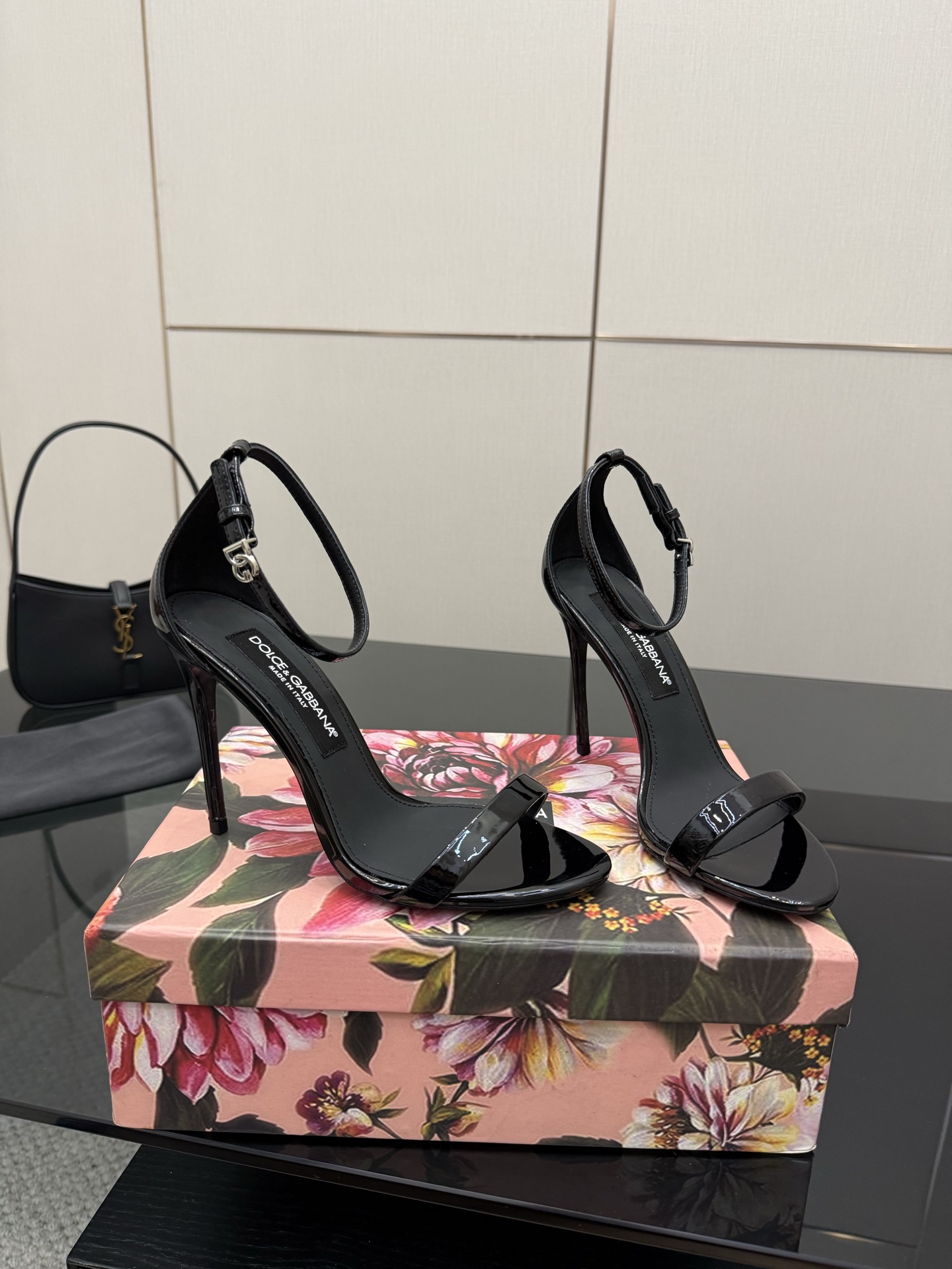 Dolce & Gabbana 25S High Heel Shoes with Painted Sheepskin, 11cm High - 图片 1
