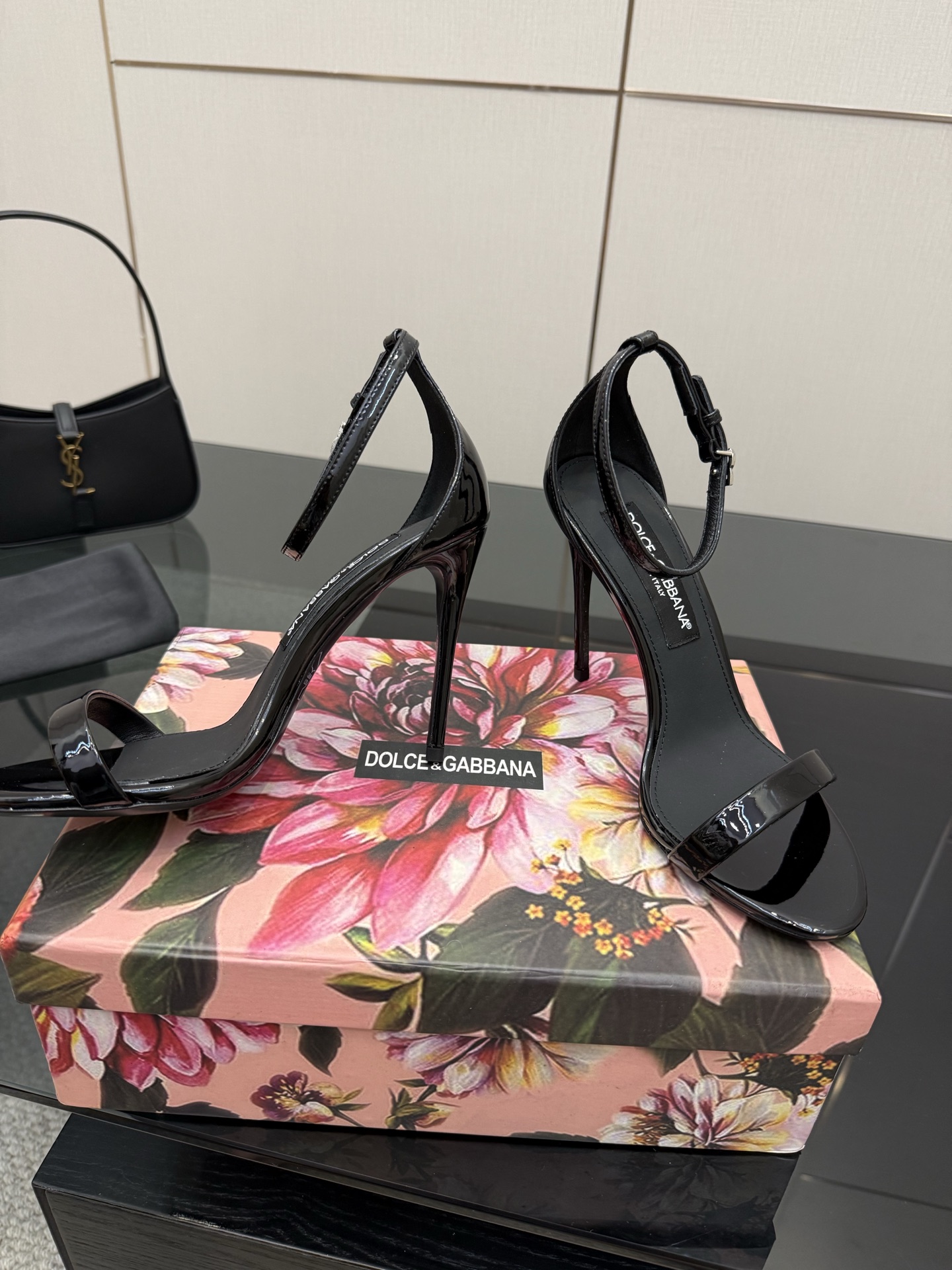 Dolce & Gabbana 25S High Heel Shoes with Painted Sheepskin, 11cm High - 图片 4