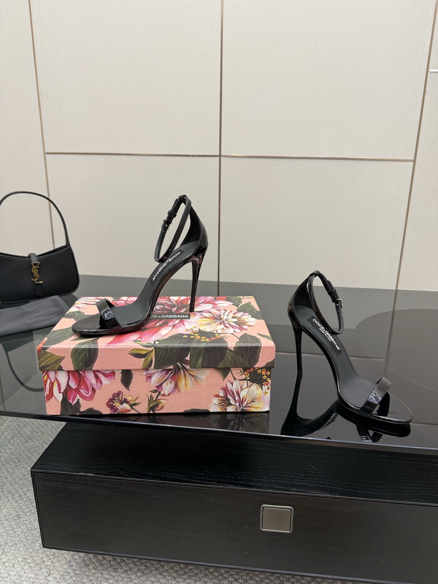 Dolce & Gabbana 25S High Heel Shoes with Painted Sheepskin, 11cm High - 图片 6